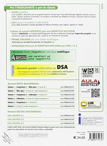  Sogni, idee, progetti. Plus. Antologia. Per la Scuola media - 2