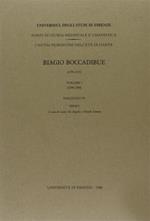 Le imbreviature di ser Biagio Boccadibue (1298-1314). Vol. 1\4: 1298-1309.