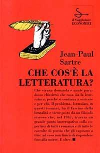 Che cos'è la letteratura? - Jean-Paul Sartre - copertina