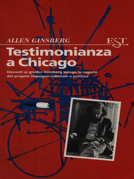 Testimonianza a Chicago - Allen Ginsberg - copertina