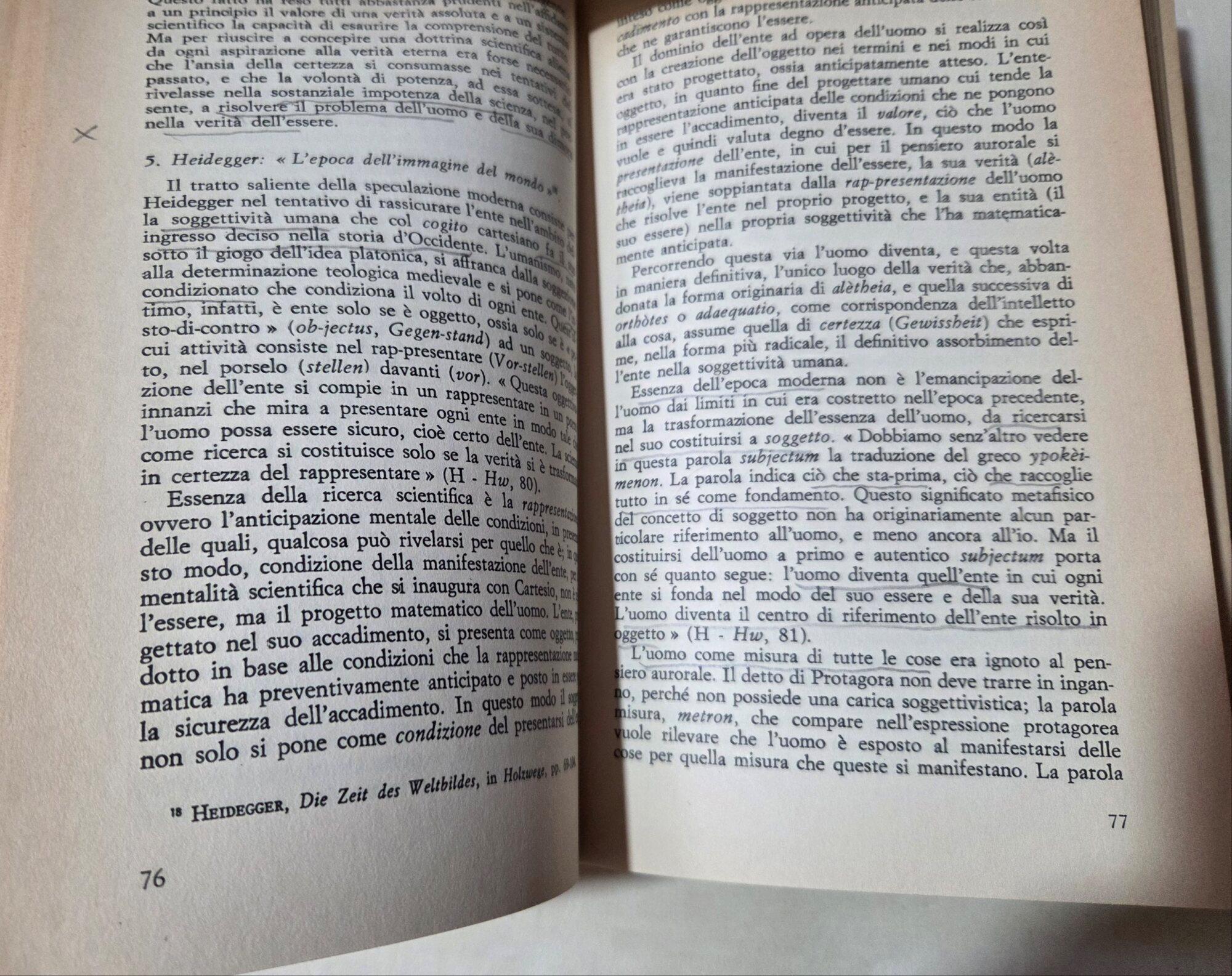 Heidegger, Jaspers e il tramonto dell'Occidente