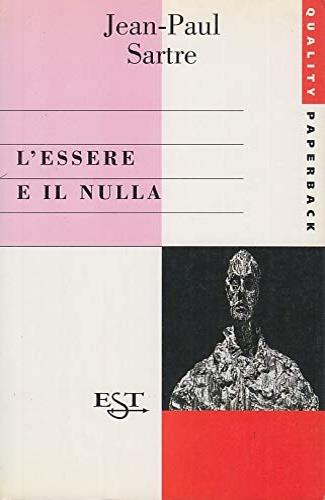L' essere e il nulla - Jean-Paul Sartre - copertina