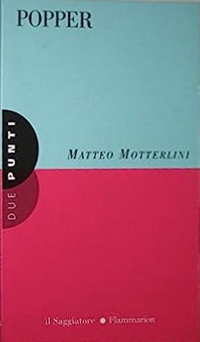 Popper - Matteo Motterlini - copertina