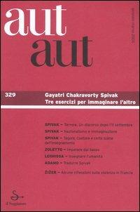 Aut aut. Vol. 329: Gayatri Chakravorty Spivak. - copertina