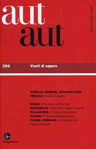 Libro Aut aut. Vol. 356: Vuoti di sapere. 