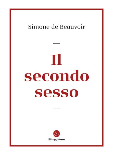 Il secondo sesso - Simone de Beauvoir - copertina