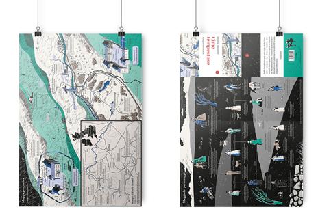 Cime tempestose. Mappa letteraria. Ediz. a colori - Martin Thelander - 2