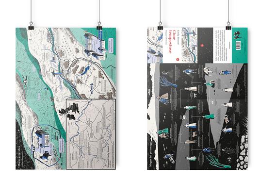 Cime tempestose. Mappa letteraria. Ediz. a colori - Martin Thelander - 2