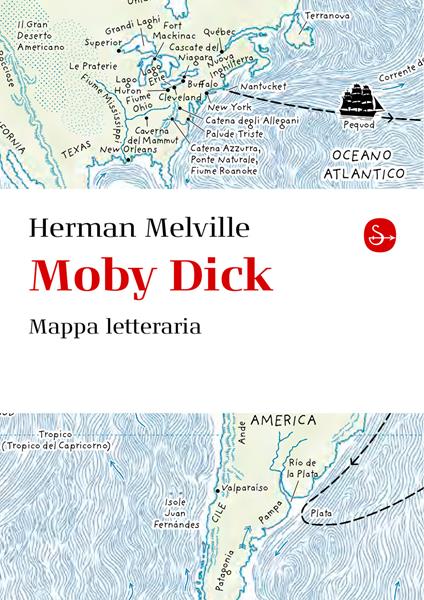 Moby Dick. Mappa letteraria - Martin Thelander - copertina