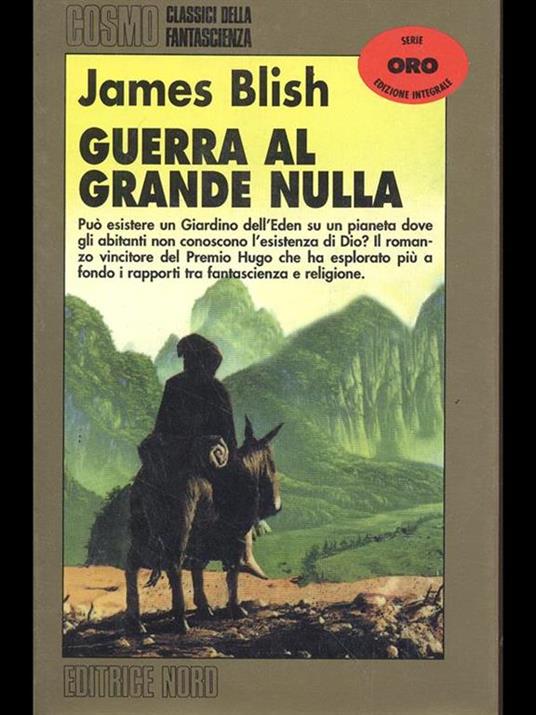 Guerra al grande nulla - James Blish - copertina