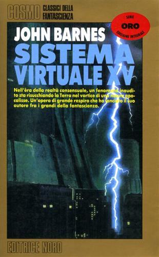 Sistema virtuale XV - John Barnes - copertina