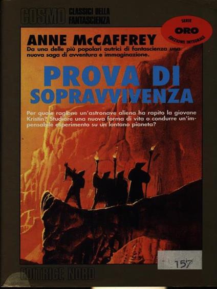 Prova di sopravvivenza - Anne McCaffrey - copertina