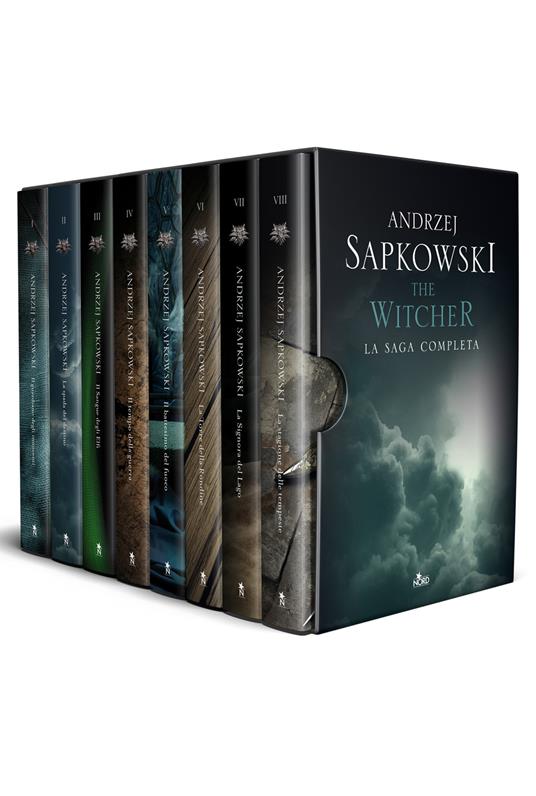 The Witcher. La serie completa. Con l'esclusiva mappa del Continente in formato poster - Andrzej Sapkowski - copertina
