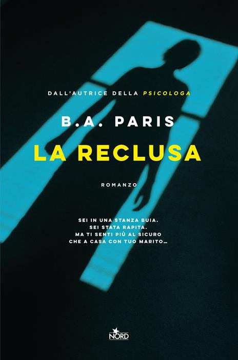 La reclusa - B. A. Paris - copertina
