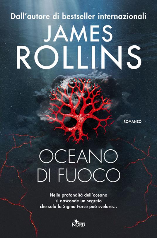 Oceano di fuoco - James Rollins - copertina