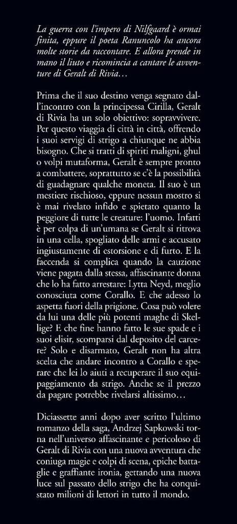 La stagione delle tempeste. The Witcher. Vol. 8 - Andrzej Sapkowski - 4