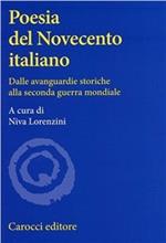 Poesia del Novecento italiano. Dalle avanguardie storiche alla seconda guerra mondiale