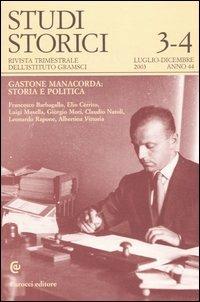 Studi storici (2003) vol. 3-4 - copertina