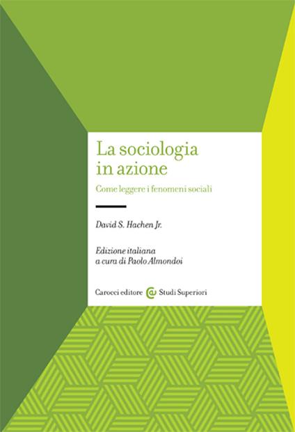 La sociologia in azione. Come leggere i fenomeni sociali - David S. Hachen - copertina