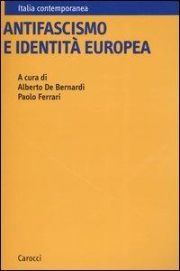 Antifascismo e identità europea - copertina