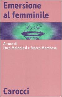 Emersione al femminile - copertina