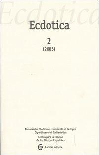 Ecdotica (2005). Vol. 2 - copertina