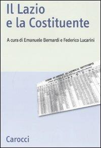Il Lazio e la Costituente - copertina