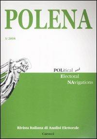 Polena. Rivista italiana di analisi elettorale (2008). Vol. 3 - copertina
