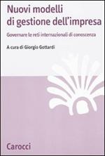 Nuovi modelli di gestione dell'impresa