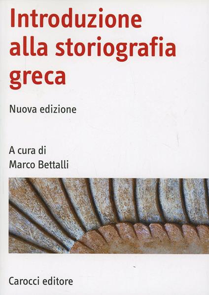 Introduzione alla storiografia greca - copertina