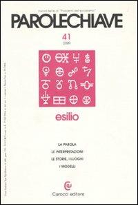 Parolechiave (2009). Vol. 41: Esilio. - copertina