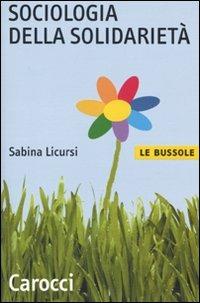 Sociologia della solidarietà - Sabina Licursi - copertina