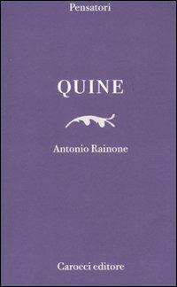 Quine - Antonio Rainone - copertina