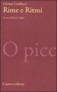 Rime e ritmi. Ediz. critica - Giosuè Carducci - copertina