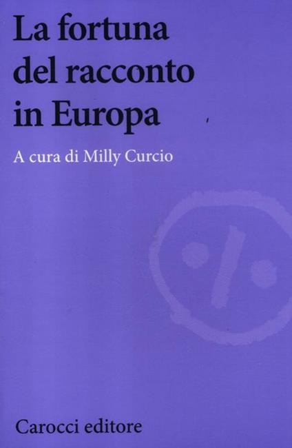 La fortuna del racconto in Europa - copertina