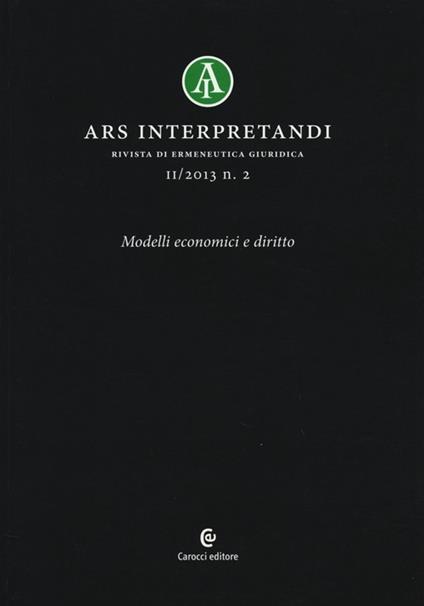 Ars interpretandi (2013). Vol. 2 - copertina