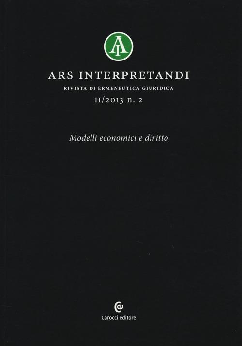 Ars interpretandi (2013). Vol. 2 - copertina