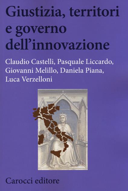 Giustizia, territori e governo dell'innovazione - copertina