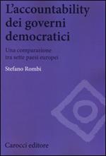 L' accountability dei governi democratici. Una comparazione tra sette paesi europei