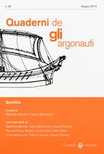 Quaderni de «Gli argonauti» (2015). Vol. 29: Senilità.