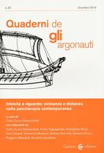 Quaderni de «Gli argonauti» (2016). Vol. 32