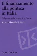 Il finanziamento alla politica in Italia. Dal passato alle prospettive future