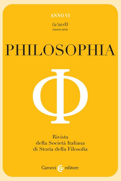 Philosophia (2018). Vol. 2 - copertina