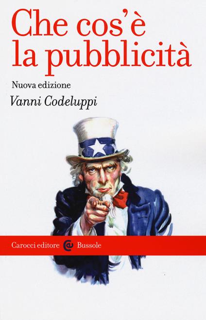 Che cos'è la pubblicità - Vanni Codeluppi - copertina