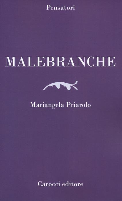 Malebranche - Mariangela Priarolo - copertina