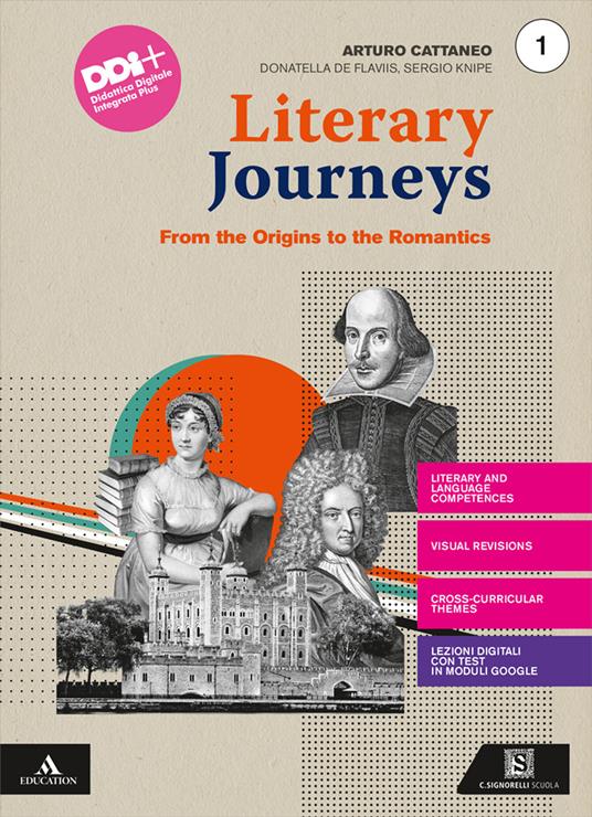  Literary journeys. Con Tools & maps. Per le Scuole superiori. Con e-book. Con espansione online. Vol. 1