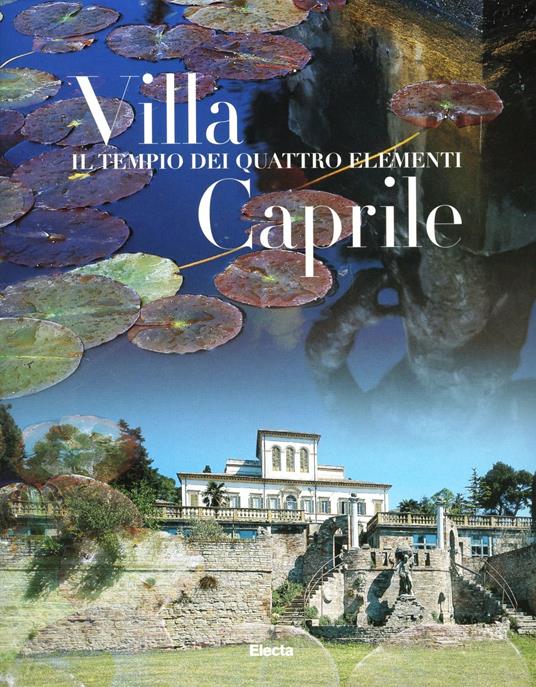 Villa Caprile. Il tempio dei quattro elementi. Catalogo della mostra (Pesaro, Palazzo Ducale, 11 luglio-25 dicembre 1998). Ediz. italiana e inglese - copertina