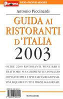 Guida ai ristoranti d'Italia 2003