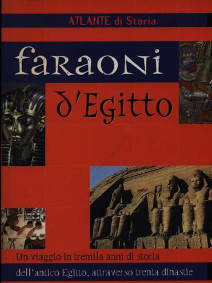 Faraoni d'Egitto - copertina