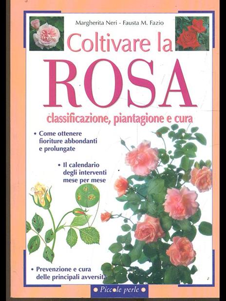 Coltivare la rosa. Classificazione, piantagione e cura - Margherita Neri,Fausta Mainardi Fazio - copertina